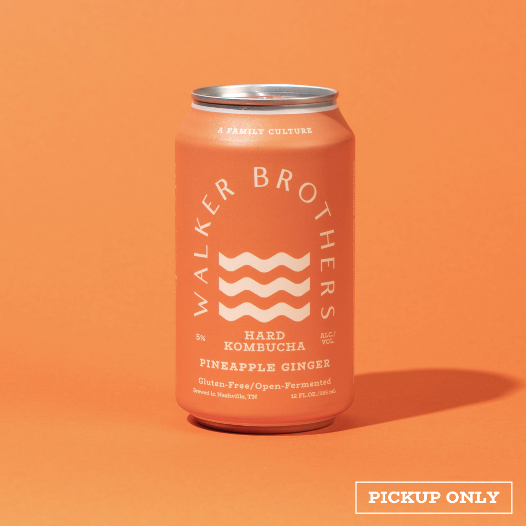 High Gravity Ginger Walker Brothers Kombucha Walker Brothers