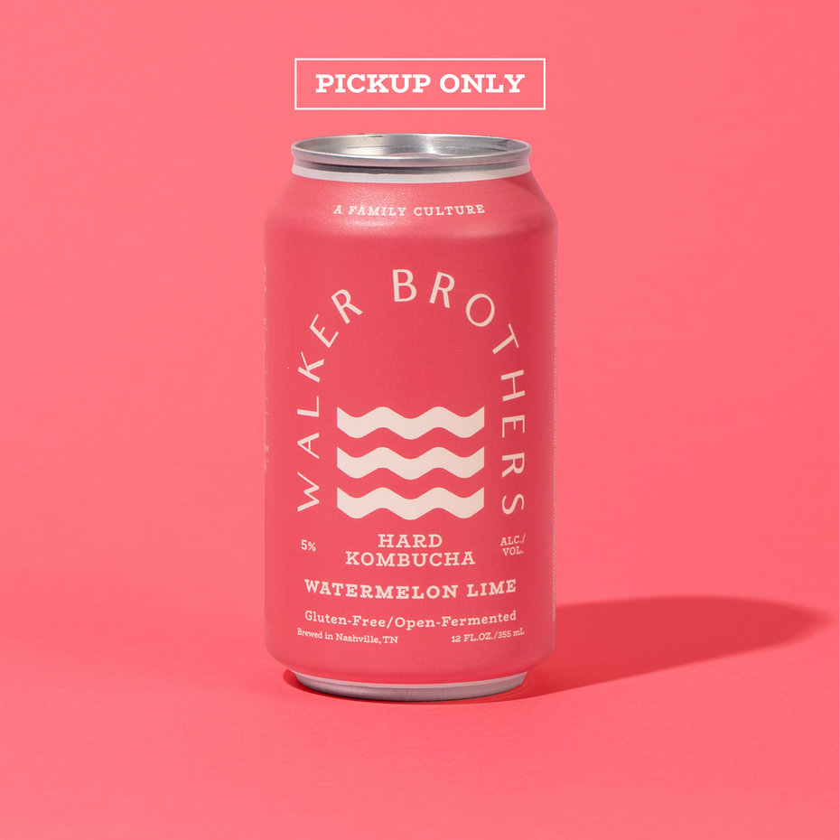 Watermelon Lime Hard Kombucha