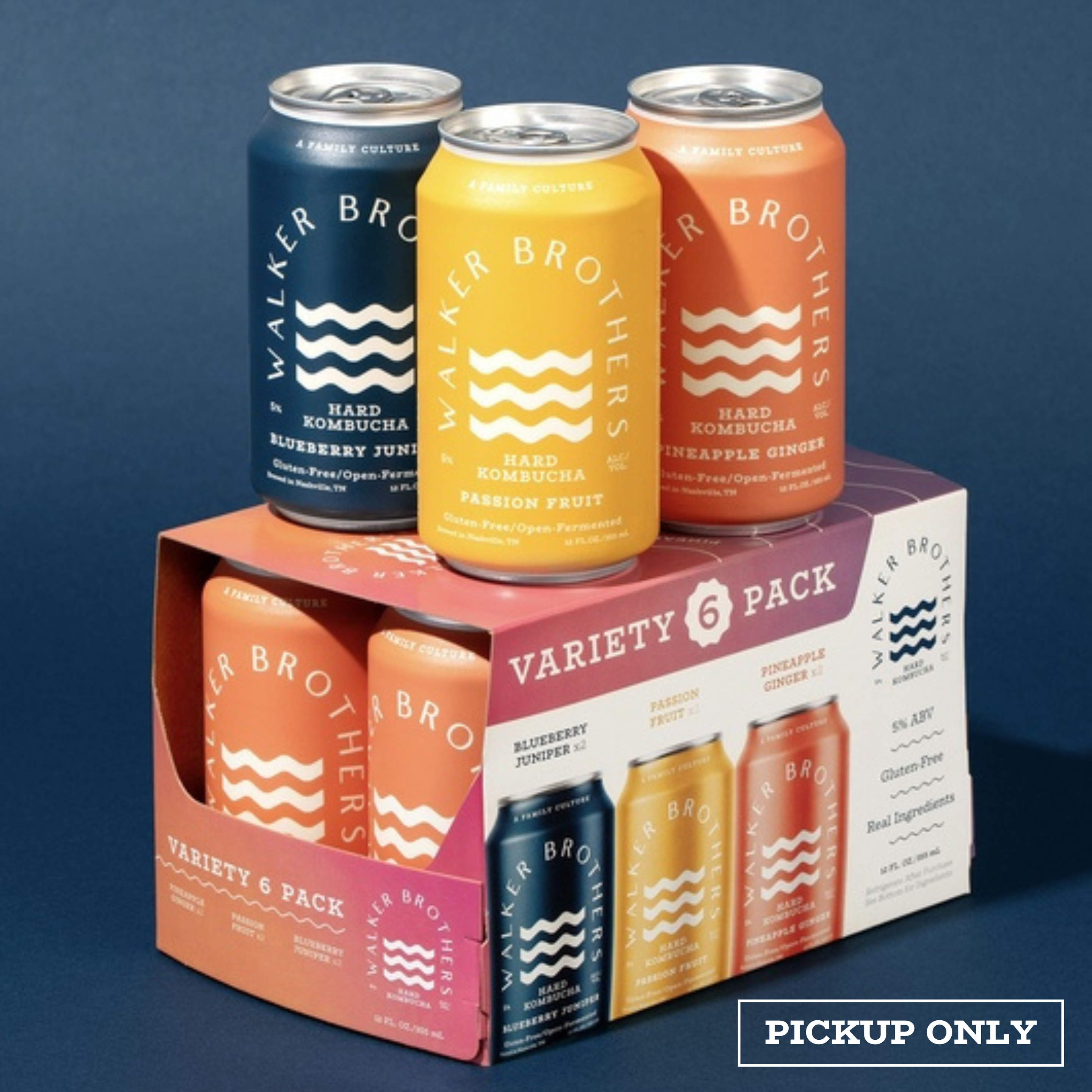 Seasonal Hard Kombucha Variety Pack