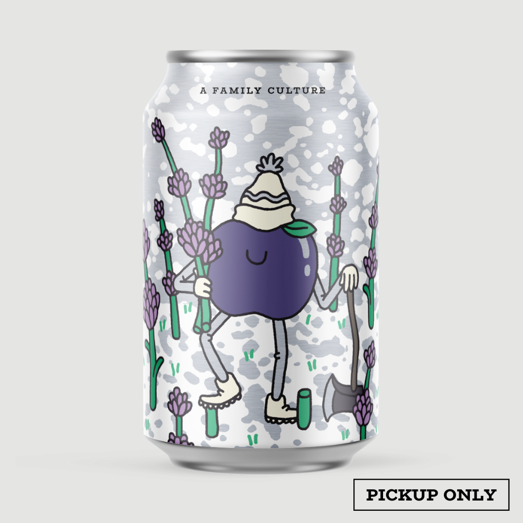 Plum Lavender Hard Kombucha Walker Brothers Kombucha Seasonal Release