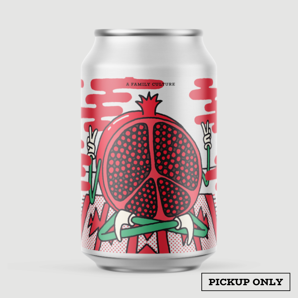Pomegranate Hard Kombucha Walker Brothers Kombucha Seasonal Release