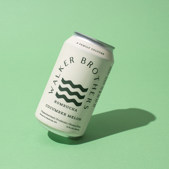 Walker Brothers Craft Kombucha Walker Brothers Beverage Company