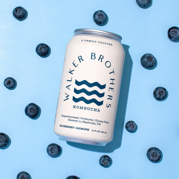 山中柔太朗 I CAN DRINK！ Blueberry Jasmine Kombucha – Walker Brothers Beverage Company