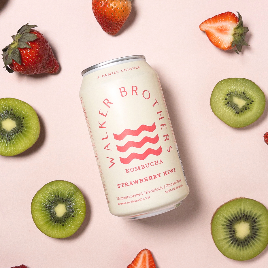 Strawberry Kiwi Kombucha