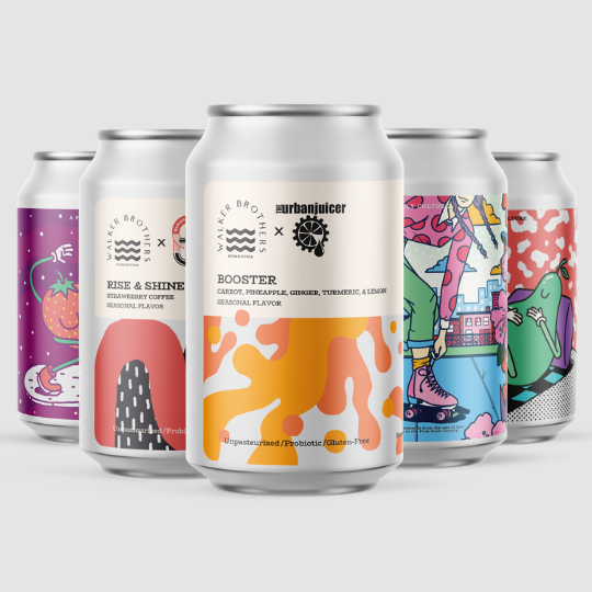 Walker Brothers Craft Kombucha Walker Brothers Beverage Company