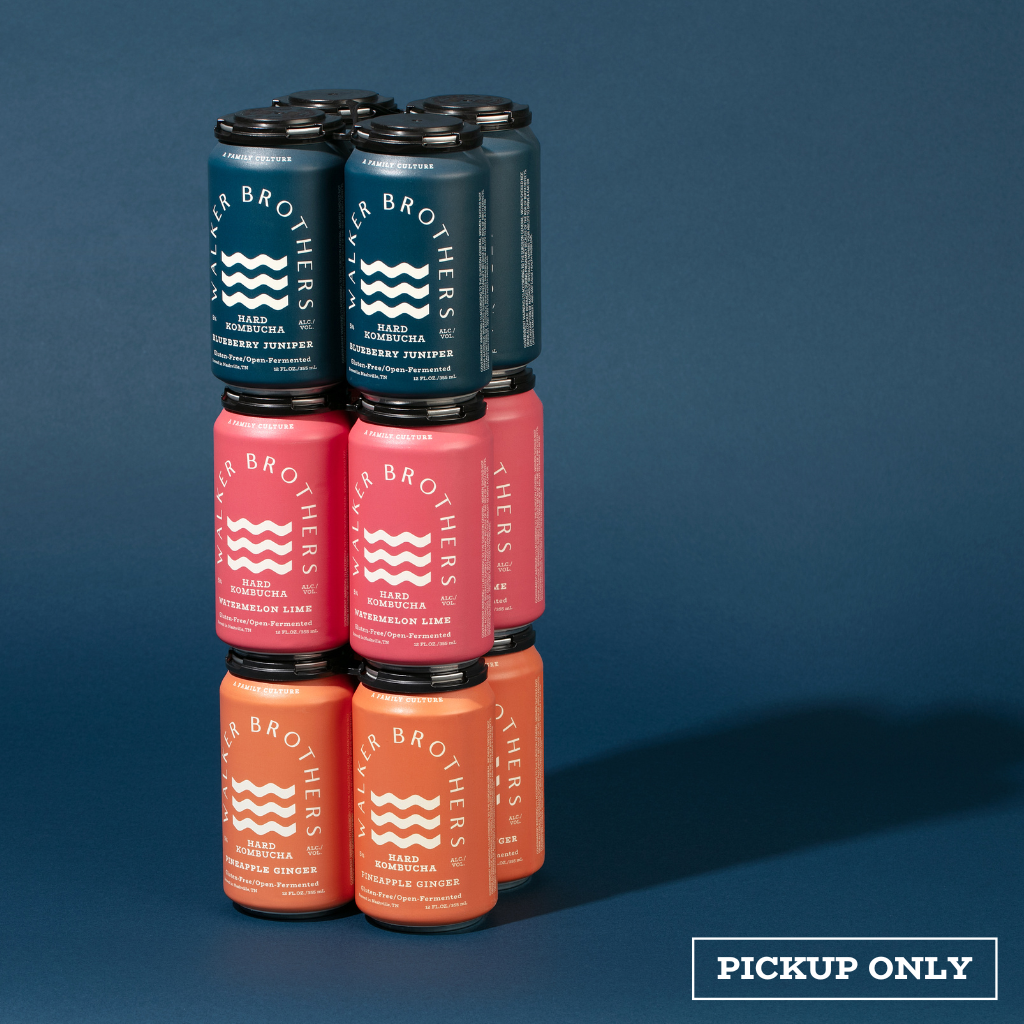 Hard Kombucha Walker Brothers Beverage Company