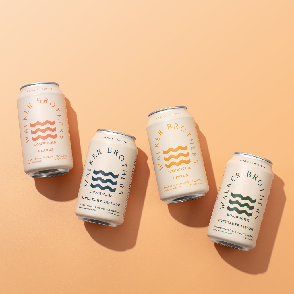 NonAlcoholic Kombucha Walker Brothers Beverage Company